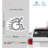 Stylish Super Hero Handicap Symbol